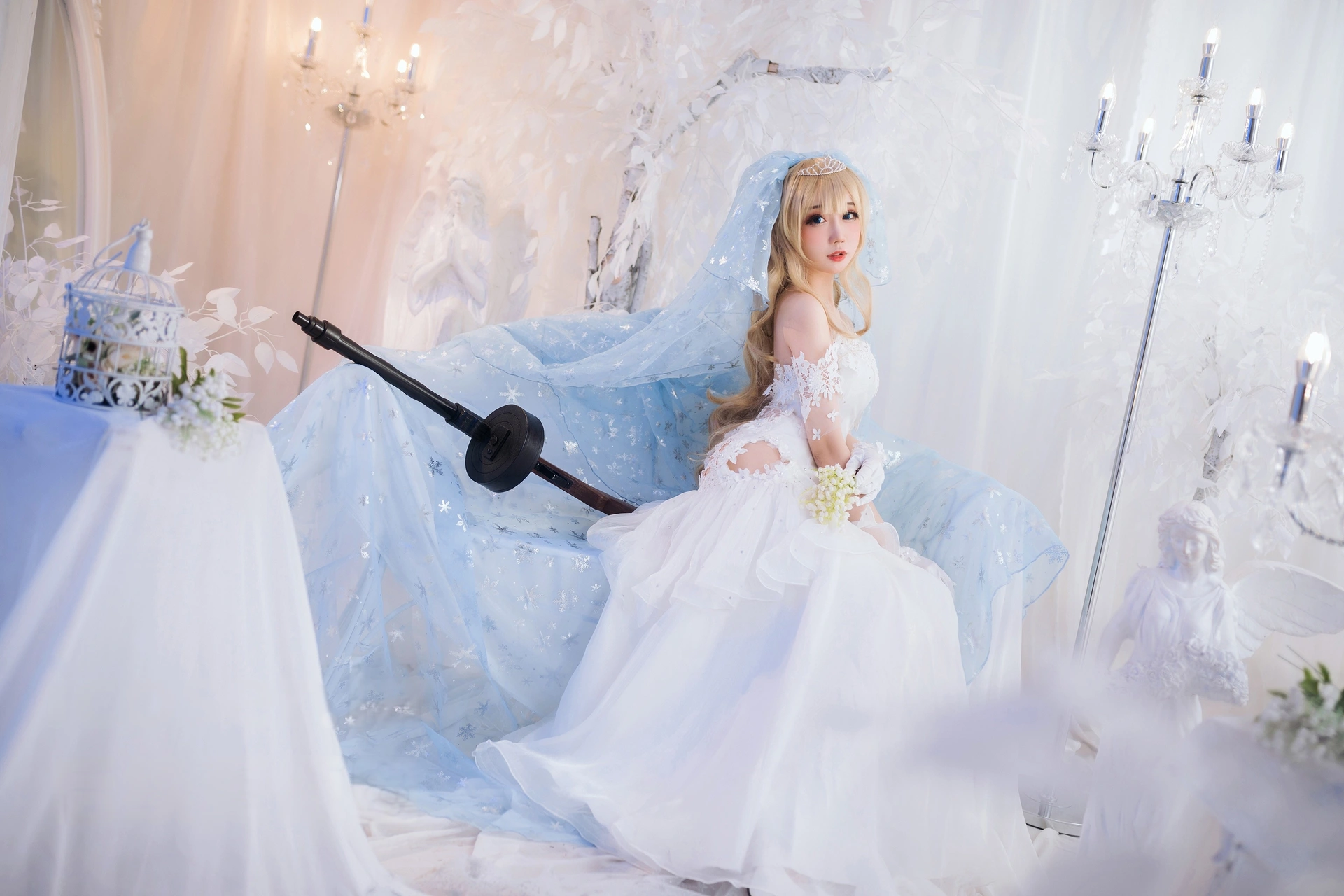 焖焖碳 – NO.036 少女前线 索米 婚纱